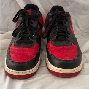 Nike Air Force 1 - ‘07 BRED Men's Black and Red Sneakers